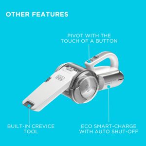 BLACK+DECKER 18V Dustbuster Pivot Handheld Vacuum Cleaner