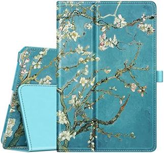 Fintie Case for iPad 9.7 2018/2017, iPad Air 2, iPad Air - [Corner Protection] Premium Vegan Leather Folio Stand Cover, Auto Wake/Sleep for iPad 6th / 5th Gen, iPad Air 1/2 (Blossom)