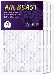 AIRx Filters 14x24x1 Air Filter MERV 11 Pleated HVAC AC Furnace Air Filter, Air Beast 4-Pack, Made in the USA