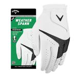 Callaway Golf Weather Spann Glove 2023, White