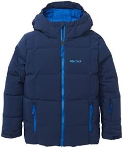 MARMOT Kid's Polar Down Jacket, Arctic Navy, Large