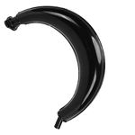 Exhaust Muffler, Bike Muffler Black for 2 Stroke 49cc 60cc 66cc 80cc Engines Motorized Bicycle