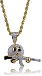 KMASAL Jewelry Hip Hop Iced Out Bli