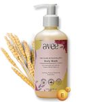 Avee Kids Body Wash | Gentle & Hydrating | Leaves Skin Soft & Bright | Natural Ingredients | Paraben & Sulfate Free | Shower Gel for Kids 5-12 Years - All Skin Types | 200ml Pack of 1