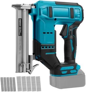 Cordless Brad Nailer Compatible with Makita 18V Battery (No Battery), 18GA Brushless Electric Stapler Nailer with 500 Nails and 500 Staples, 2 Mode Cordless Nail Gun for Upholstery, Woodworking