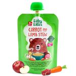 Baby Likes Carrot and Lamb Stew 130 grams x 6 pouches - Halal Organic Puree 7+ mo