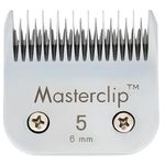 Masterclip Dog Clipping Blade A5 Clipper Blades 50F 40F 30F 15F 10F 9F 7F 7 5F 5# 4F 4# 3F 3# 2F 2# 5/8N toe blade compatible Oster Andis (5#)