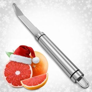 Grapefruit Knife Curved Serrated Knife - Serrated Carving Knife Grapefruit Knife Stainless Steel Knife Curved Grapefruit Knife - Serrated Chef Knife Grapefruit Cutter Citrus Knife Small Serrated Knife