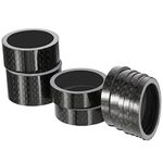 Sumind 11 Pieces Bike Carbon Fiber Headset Spacer Bicycle 1-1/8 Inch 20 15 10 5 3 2 1 mm, 7 Size