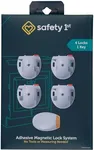 Safety 1st Adhesive Magnetic Lock System with 4 Locks and 1 Key