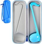 Case Compatible with Otamatone [English Edition] Japanese Electronic Musical Instrument Portable Synthesizer, Instrumental Music Toy Storage Holder for Otamatone Regular Size (Box Only) (Blue)