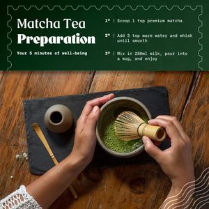 NaturaleBio Organic Matcha Green Tea Powder, 100g