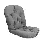 Yajuyi Premium Swivel Rocker Cushion Set for Outdoor Furniture, Light Gray