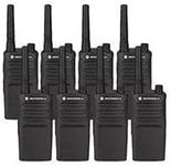 8 Pack of Motorola RMM2050 Two way Radio Walkie Talkies