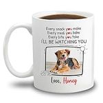 Personalized Dog Name Photo Coffee 