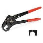 iCrimp Angle Head F1807 PEX Pipe Crimping Tool for Copper Rings - 1-inch Angle Single Crimper