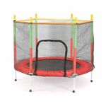 Toddler Trampoline, 6FT Trampoline for Toddlers, Kids Trampolines & Accessories with Safety Enclosure Net - Indoor Outdoor Gift Activities for Toddlers