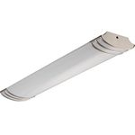 Lithonia Lighting 10815 BN 2-Feet T8 Fluorescent Futra Linear Design, Brushed Nickel by Lithonia Lighting