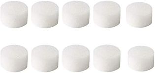 Valdotek 10 Pcs Replacement Sponge Filters for Compressor System Cool Mist 19/32 Inch Diameter (Filters10)