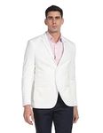 Arrow Men's Single Breasted Slim Blazer (ARAGBZ5038_White