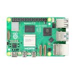 Raspberry Pi 5, Single Board Computer, 8 GB RAM, 2.4GHz 64-bit Quad-core Arm Cortex-A76 Processor, Bluetooth 5.0, BLE Wireless