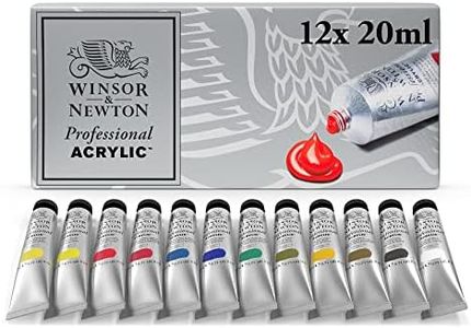Winsor and Newton Artists Acrylic Paint Starter (12 x 20 ml)