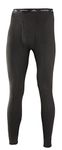 ColdPruf Men's Enthusiast Single Layer Bottom, Black, Large