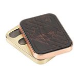 Metal Fidget Slider, Birch Magnetic Slider Toy Portable ADHD Autism Anxiety Stress Relief Push Slider Magnetic Blocks Sensory Toy, Hand Fidget Spinner Toys for Adult Gifts