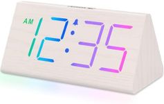 DreamSky Wooden Digital Alarm Clock
