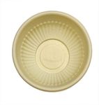 YASH VISION - 50 pcs Pack - 150 ml - Disposable Round Serving Bowl - Leak Proof and Strong Made of Corn Starch 100 Percent Eco-Friendly, Biodegradable and compostable Ideal for Lunch, Dinner