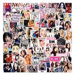 100pcs Singer Aesthetic Kpop Stickers for Girls,Cool Trendy Waterproof Vinyl Stickers for Water Bottles Laptop Luggage Guitar Journal Graffiti Decals