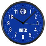 Inter Wall Clock, Black, 30 cm