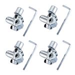 4 Pack BPV-31 Bullet Piercing Valve Line Tap Valve Kits Adjustable Valve for Air Conditioners HVAC 1/4", 5/16", 3/8" Tubing