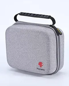 Phomemo EVA Hard Case for Label Maker Printer M110/M120/M150/M220/M250/M100/M221 Label Maker - Holder for Label Machines with Tape, with Mesh Pocket for Accessories (Case Only)