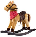 JOON Cowboy Rocking Horse - Tan Bro