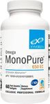 XYMOGEN Omega MonoPure 650 EC - Fish Oil with 3X Greater Absorption - DHA EPA Omega 3 Supplement for Heart Health + Cognitive Support (60 Softgels)