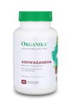 Organika Ashwagandha- Stress Relief, Sleep Aid, Mood Enhancement, Thyroid and Blood Sugar Balance- 60 vcaps