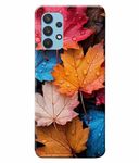 RINPAK Printed Hard Back Case Cover & Compatible for Samsung Galaxy A32 | Autumn Leaves Wallpaper (Multicolor) - D1015