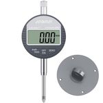 AUTOUTLET Digital Dial Indicator 0.01mm/0.0005'' Range Precision Dial Indicator Tool Professional 25.4mm Measurement Gauge for Precision Work