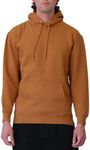 G-Style USA Men's Premium Weight Pullover Hoodie with Metal Eyelets MH13105 Camel 2X-Large