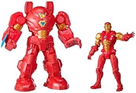 Hasbro Marvel Avengers Mech Strike 8-inch Super Hero Action Figure Toy Ultimate Mech Suit Iron Man, for Kids Ages 4 and Up