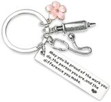 Doctor Nurse Graduation Gift Keychain Inspirational Medical Nursing Student Gifts for New Nurses Birthday Gifts for Nurse Practitioner Preceptor Retirement Gifts for Nursing Assistant Key Chains