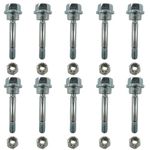 SEPC 10 Sets of Snow Thrower Shear Pins and Bolts Replace Poulan Pro PP40003