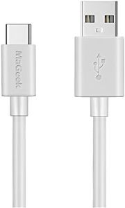 MaGeek (3.0m) Super Long USB Type C to USB 2.0 Cable for Samsung Galaxy S20, S10, S9, S9+, S8, S8+, Nexus 6P, LG G6, New MacBook, Google Pixel XL,OnePlus and More (White)