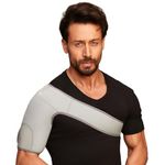Leeford Shoulder Support Belt for Pain Relief | Shoulder Belt with Neoprene Material | Rotator Cuff Brace for Men and Women | Right and Left Shoulder Support for Recovery