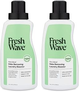 Fresh Wave Odor Removing Laundry Booster, 24 fl. Oz., Pack of 2 - Laundry Scent Booster, Safer Odor Relief, Natural Plant-Based Odor Eliminator, Pet Bedding, Activewear, Blankets & Fabrics