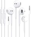 2 Pack Wired Apple Earbuds/iPhone H