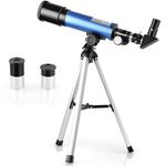 Slevoo Telescope for Astronomy Kids Beginners 360x50mm Telescope for Kids