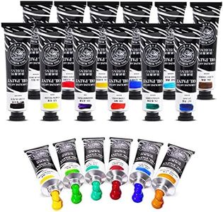 Paul Rubens Artist Oil Paint,18 Vibrant Colors with Great Lastfastness, 60ml Large Capacity Tubes, Oil Paint Set Supplies for Artists, Students, Beginners