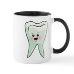 CafePress Happy Tooth Mug 11 oz (325 ml) Ceramic Coffee Mug